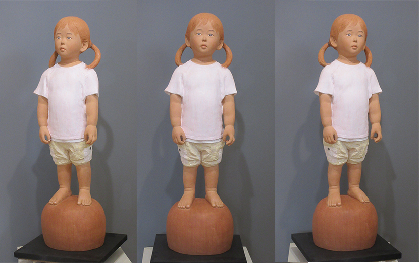 2025年8月20日　第49回福島二紀展　出品彫刻作品画像1